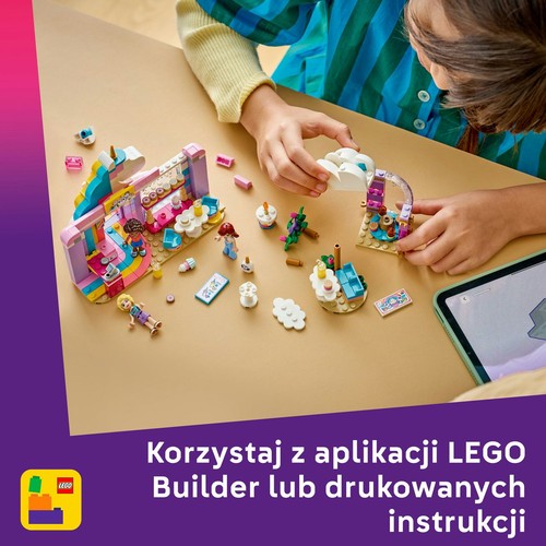 Zestaw Friends Jednorożcowa kawiarnia 42684, do odgrywania ról LEGO 1 sztuka