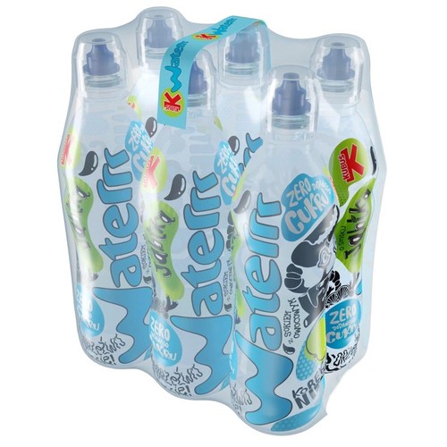 Woda smakowa o smaku jabłkowym Water Zero Cukru  Kubuś Water 6 x 0,5 l