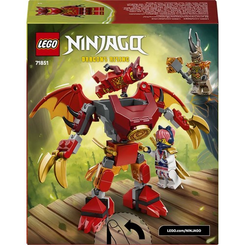 Mech NINJAGO® Smok-mech Kaia — zestaw bitewny 71851 LEGO 1 sztuka