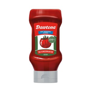 Ketchup bez dodatku cukru Dawtona 450 g