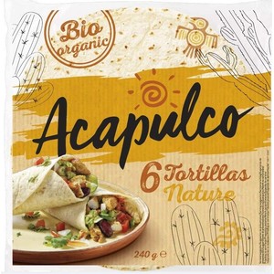 BIO Tortilla  Acapulco 240 g