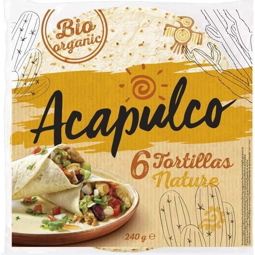 BIO Tortilla  Acapulco 240 g
