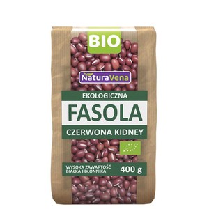 BIO Ekologiczna fasola czerwona kidney NaturaVena 400 g
