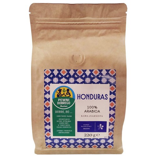 Kawa ziarnista 100% Arabica Honduras  Pewni Dobrego 220 g