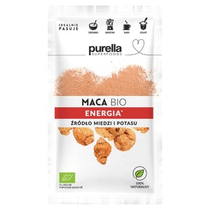 BIO Maca sproszkowany korzeń   Purella Superfoods 28 g