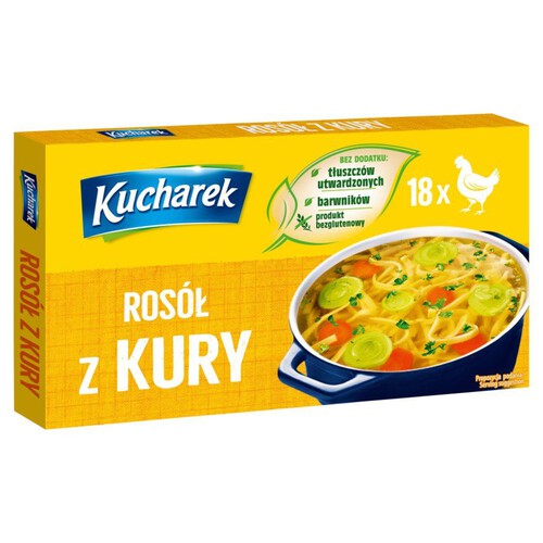 Rosół z kury w kostkach. Kucharek 180 g