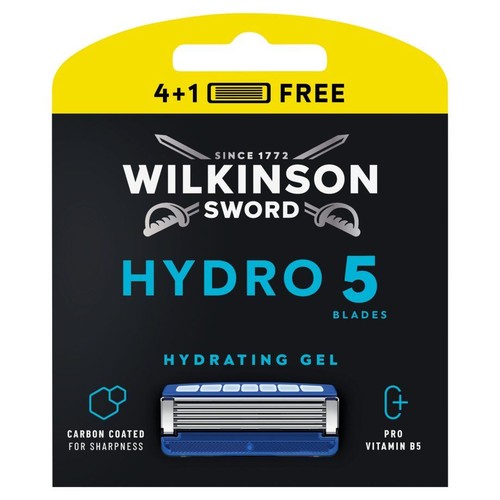 Wkład do maszynki do golenia Sword Hydro 5  Wilkinson Sword 5 sztuk