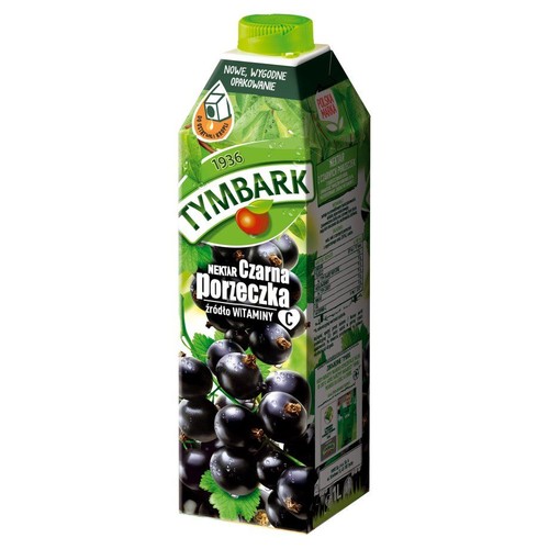 Nektar z czarnych porzeczek  Tymbark 1 l