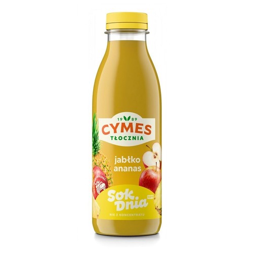 Sok Dnia HPP jabłko, ananas Cymes 500 ml