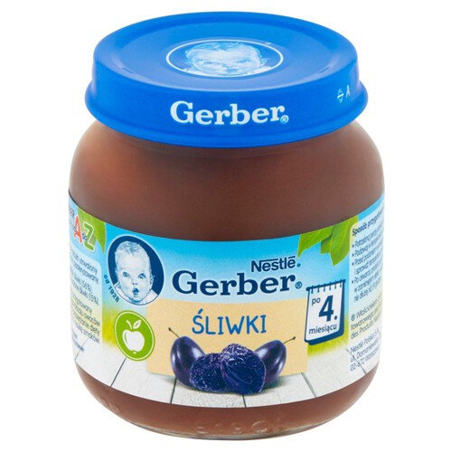 Śliwki Gerber 125 g