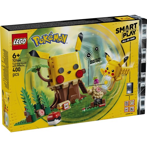 Pokémon SMART Play: Dom treningowy z Pikachu 72164 LEGO 1 sztuka