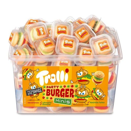 Żelki Mini burger  Trolli 600 g
