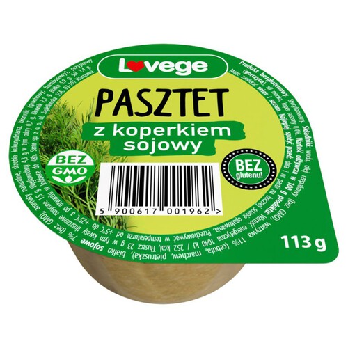 Pasztet sojowy z koperkiem Sante 113 g