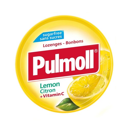 Pastylki do ssania bez cukru o smaku cytrusowym  Pulmoll 45 g