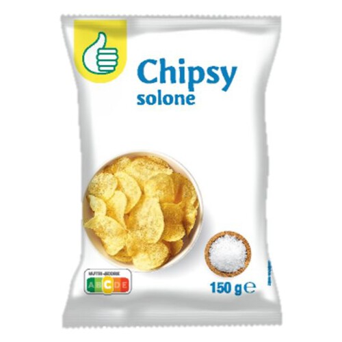 Chipsy ziemniaczane solone Auchan 150 g