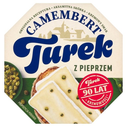 Camembert z zielonym pieprzem Turek 120 g