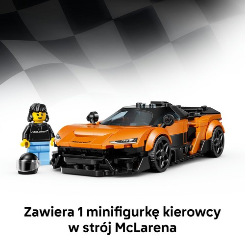 Speed Champions McLaren W1 77257 LEGO 1 sztuka