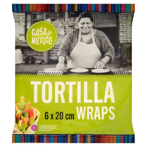 Placek pszenny tortilla wrap Casa de Mexico 240 g