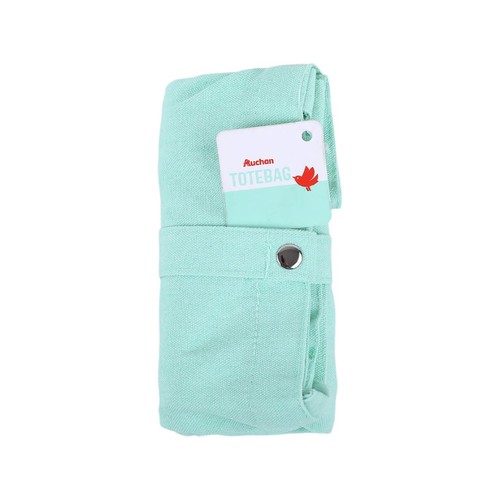 Torba bawełniana 35 x 40cm zielona Auchan 1 sztuka