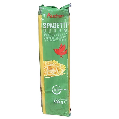Makaron Spagetti durum Auchan 500 g