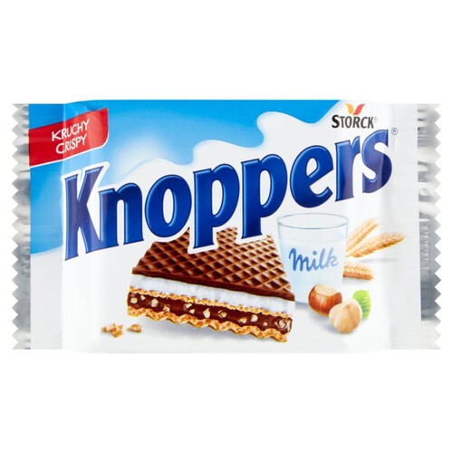 Wafelek orzechowy nadziewany Knoppers 25 g 