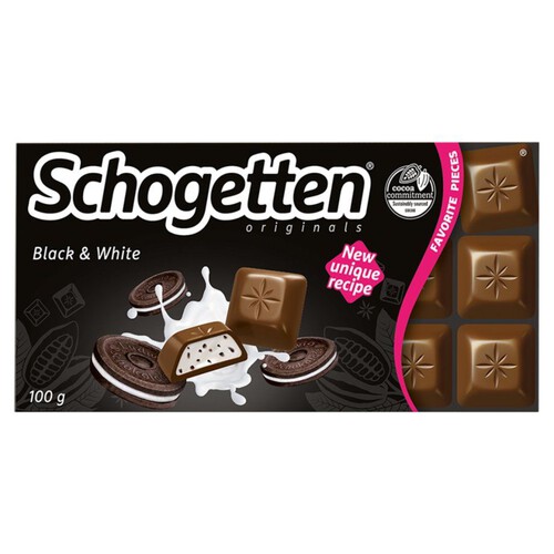 Czekolada mleczna Black White Schogetten 100 g