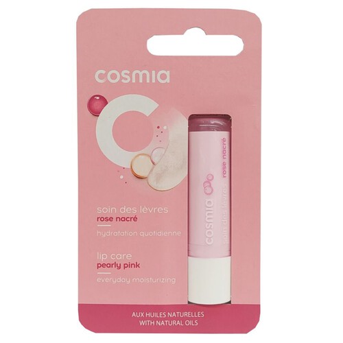 Pomadka do ust pearly pink Cosmia 1 sztuka