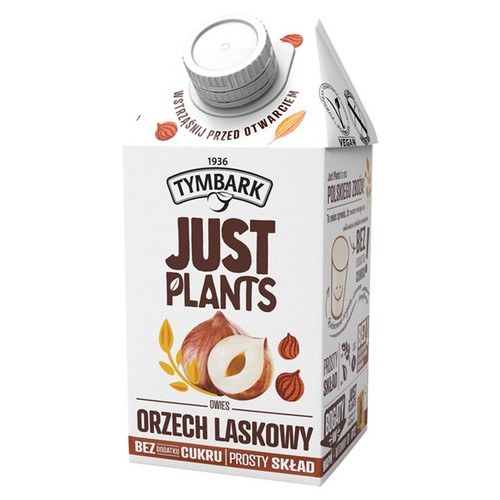 Just Plants Napój owsiano - orzechowy  Tymbark 500 ml