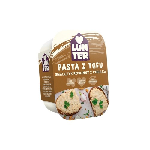 Smalczyk roślinny z tofu z cebulka Lunter 150 g