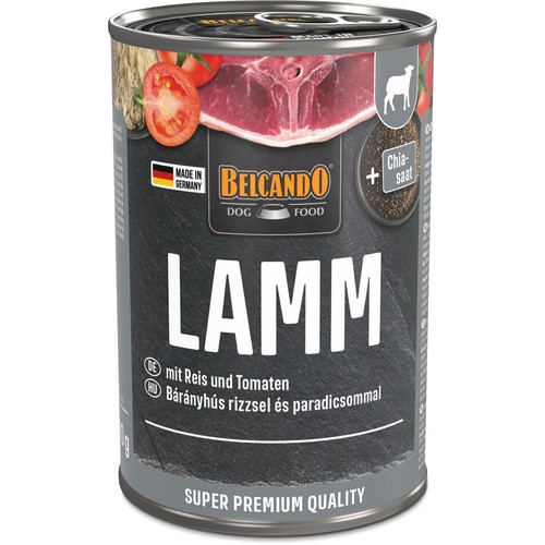 Karma mokra dla psów z jagnięciną   Belcando 400 g