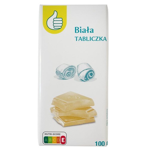 Czekolada biała Auchan 100 g