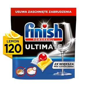Kapsułki do zmywarki Ultimate lemon Finish 120 kapsułek