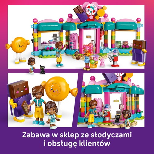 Friends Sklep z cukierkami w Heartlake 42649 LEGO 1 sztuka
