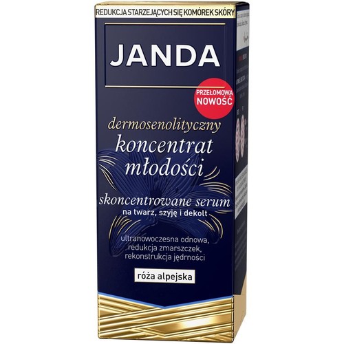 Koncentrat młodości Róża Alpejska Janda 30 ml