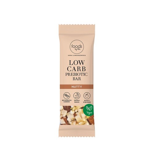 Baton Low Carb z prebiotykiem Nutty Foods by Ann 35 g