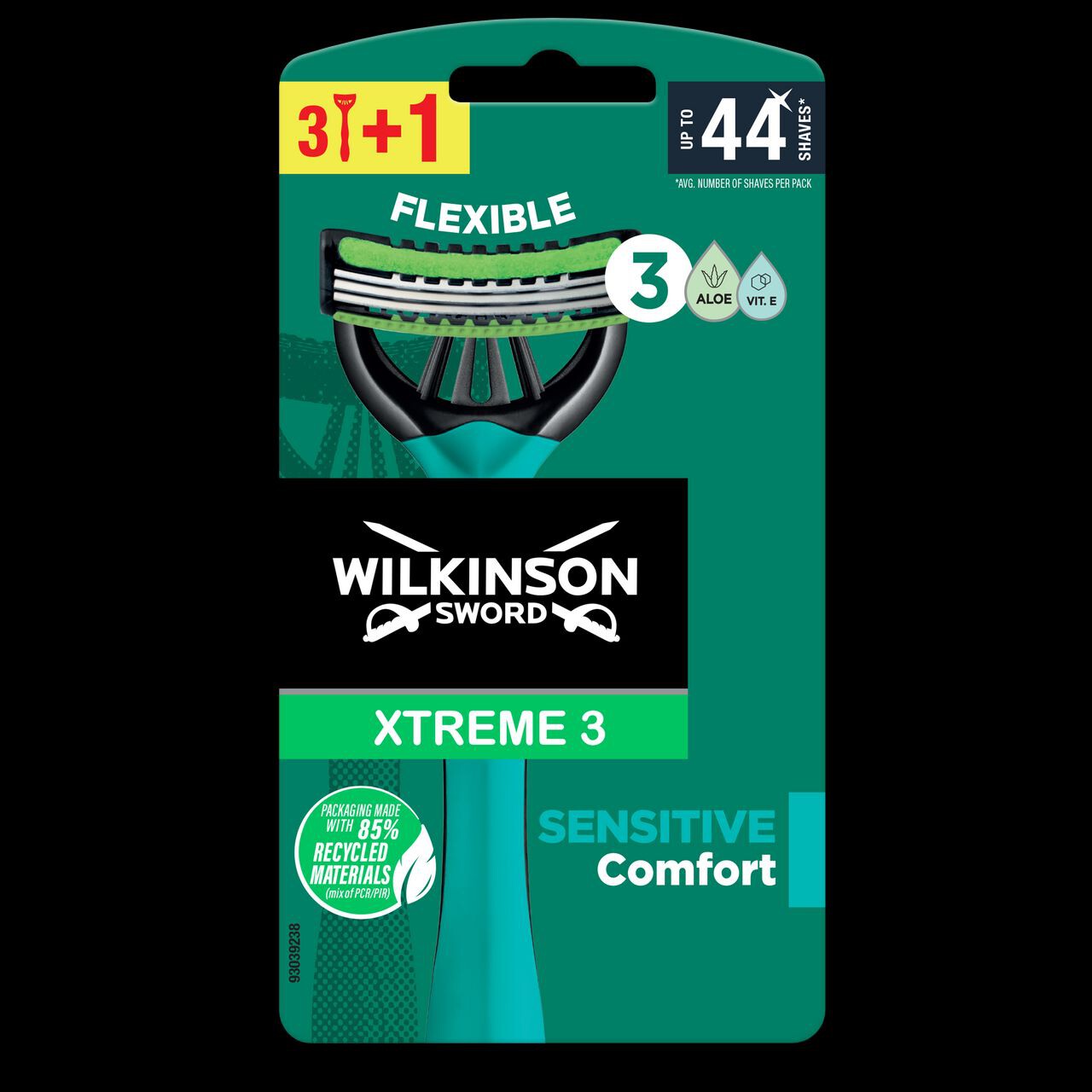 Maszynki xtreme3 dla mężczyzn Wilkinson 3+1