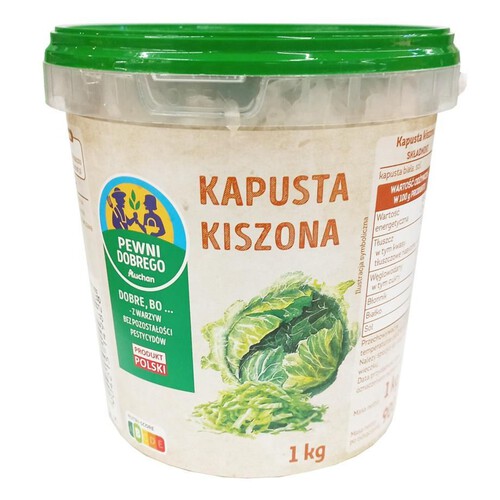 Kapusta kiszona Pewni Dobrego 1 kg