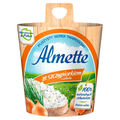 Serek twarogowy ze szczypiorkiem i cebulą Almette 150 g