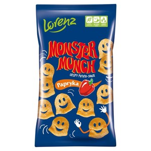 Chrupki ziemniaczane o smaku paprykowym Monster 100 g