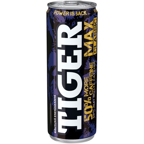 Napój energetyczny classic max TIGER 250 ml