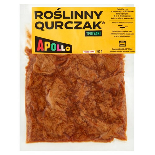 Roślinny Qurczak Teriyaki  Apollo 150 g