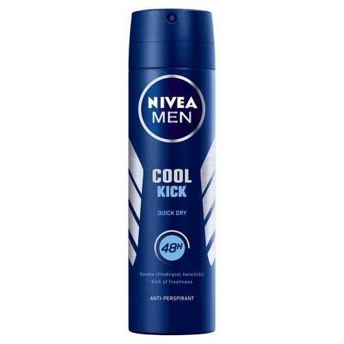 Antyperspirant w sprayu dla mężczyzn Cool Kick NIVEA MEN 150 ml