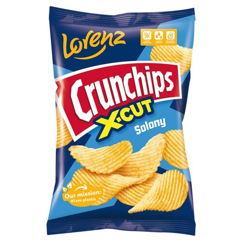 Chipsy ziemniaczane grubo krojone solone. Crunchips 140 g