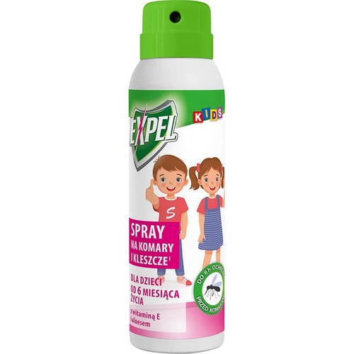 Spray na komary i kleszcze EXPEL Kids 90 ml