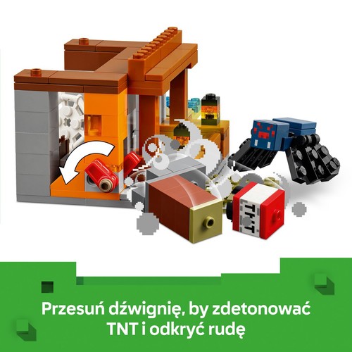 Minecraft® Wyprawa do pancernikowej kopalni 21269 LEGO 1 sztuka