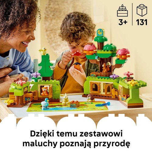 DUPLO Las odkrywców z dzikimi zwierzętami 10480 LEGO 1 sztuka