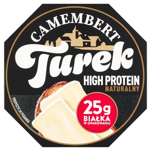 Ser pleśniowy Camembert naturalny High Protein Turek 125 g