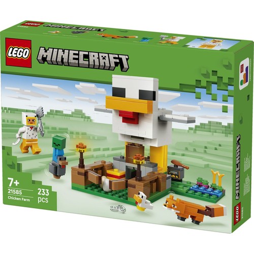 Minecraft® Farma kurczaków 21585 LEGO 1 sztuka