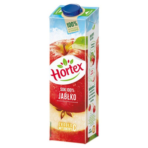 Sok jabłkowy 100% Hortex 1 l