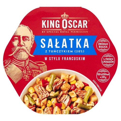 Sałatka z tuńczykiem w stylu francuskim King Oscar 220 g